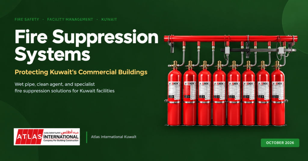 Fire Suppression Systems for Commercial Buildings in Kuwait.